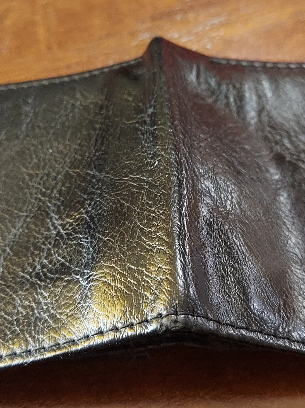 Levi's Black Leather Men's Wallet - Classic Bi-Fold